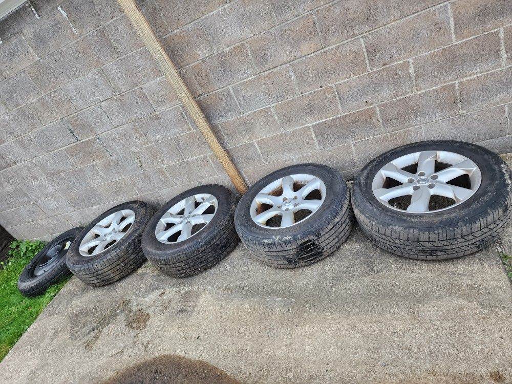 Nissan Rims And Tires