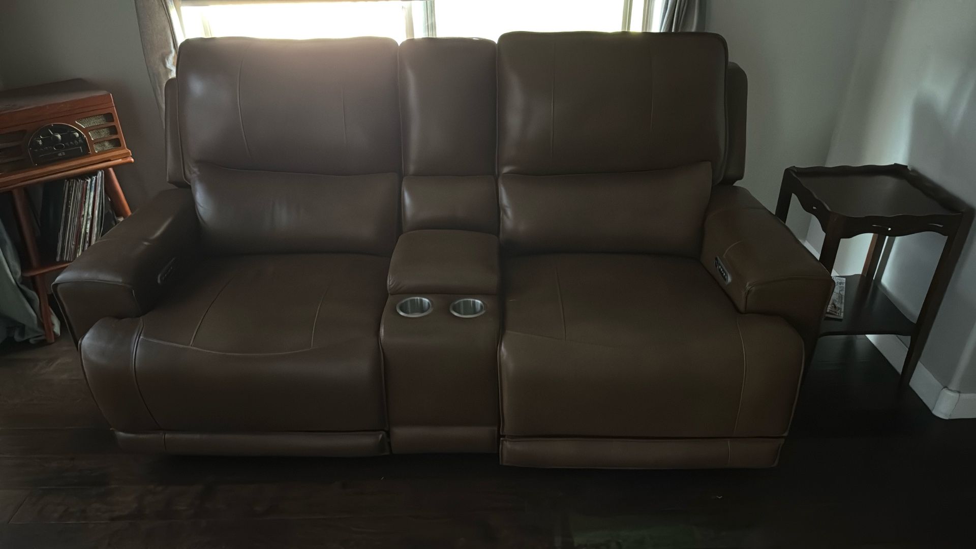 Double Power Recliner Love Seat 