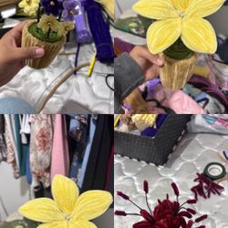 Handmade Pipe Cleaner Flowers!