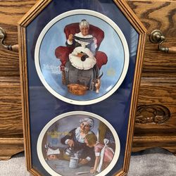 Edwin M Knowles limited edition plates