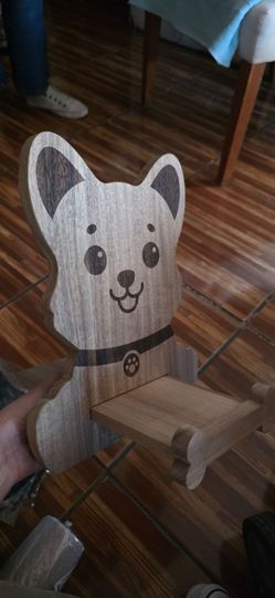 Wooden book stand