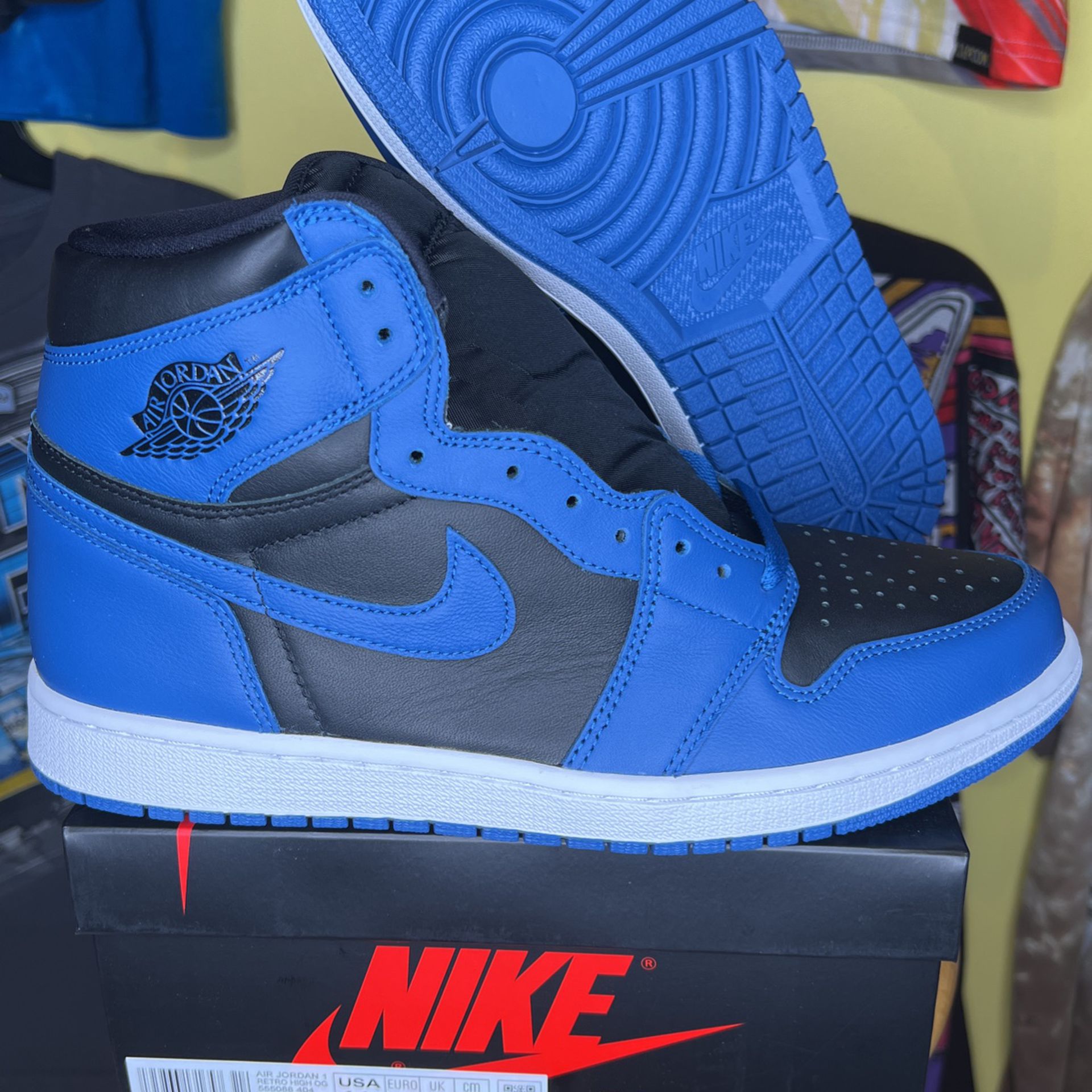 2021 Jordan 1 Hi OG Dark Marina Blue Mens Sneaker - Size 11 Deadstock