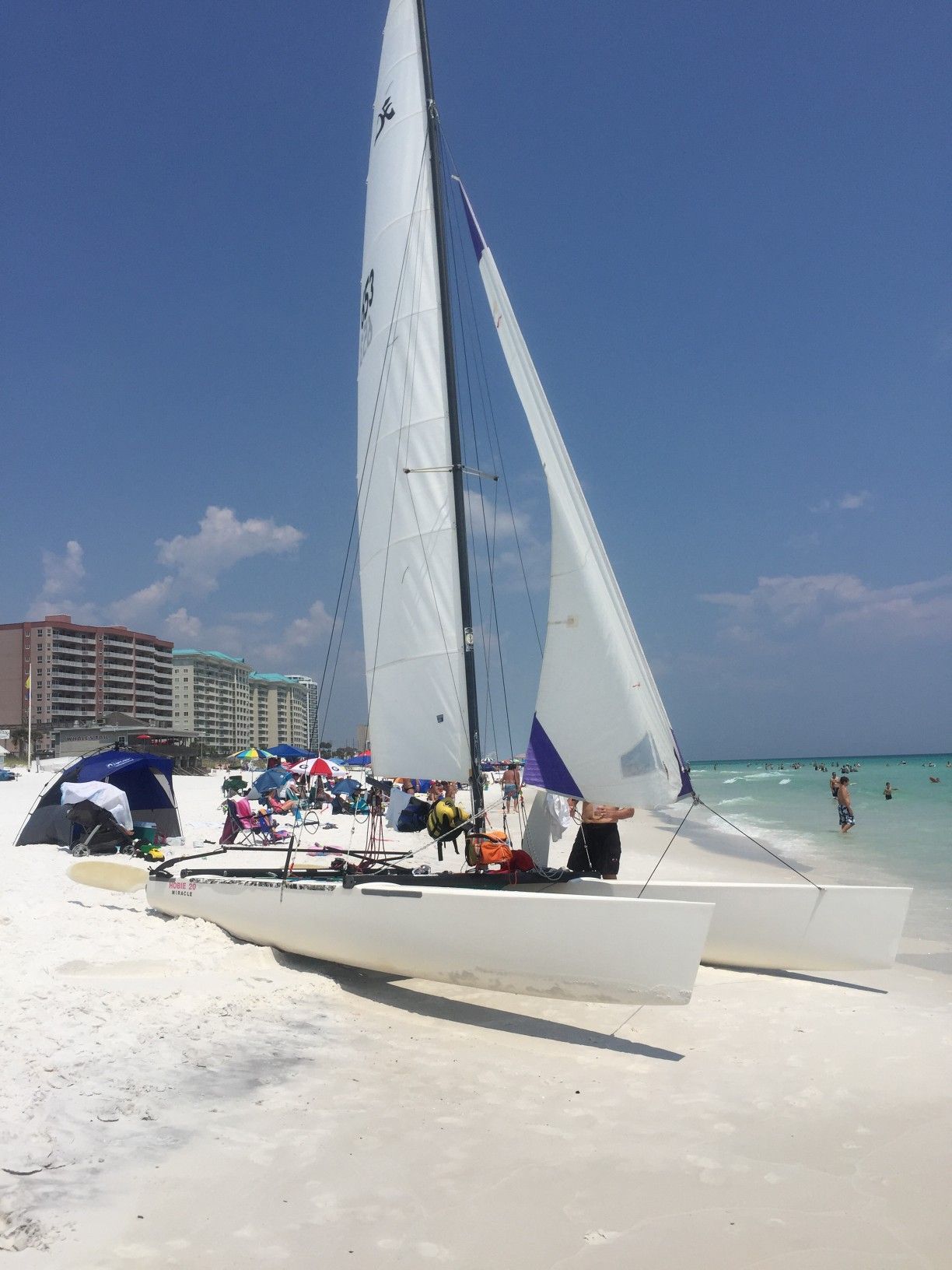 Hobie cat catamaran 20 miracle for Sale in Fort Lauderdale, FL OfferUp