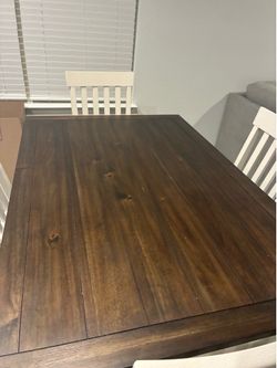 Dinning table and 4 chairs