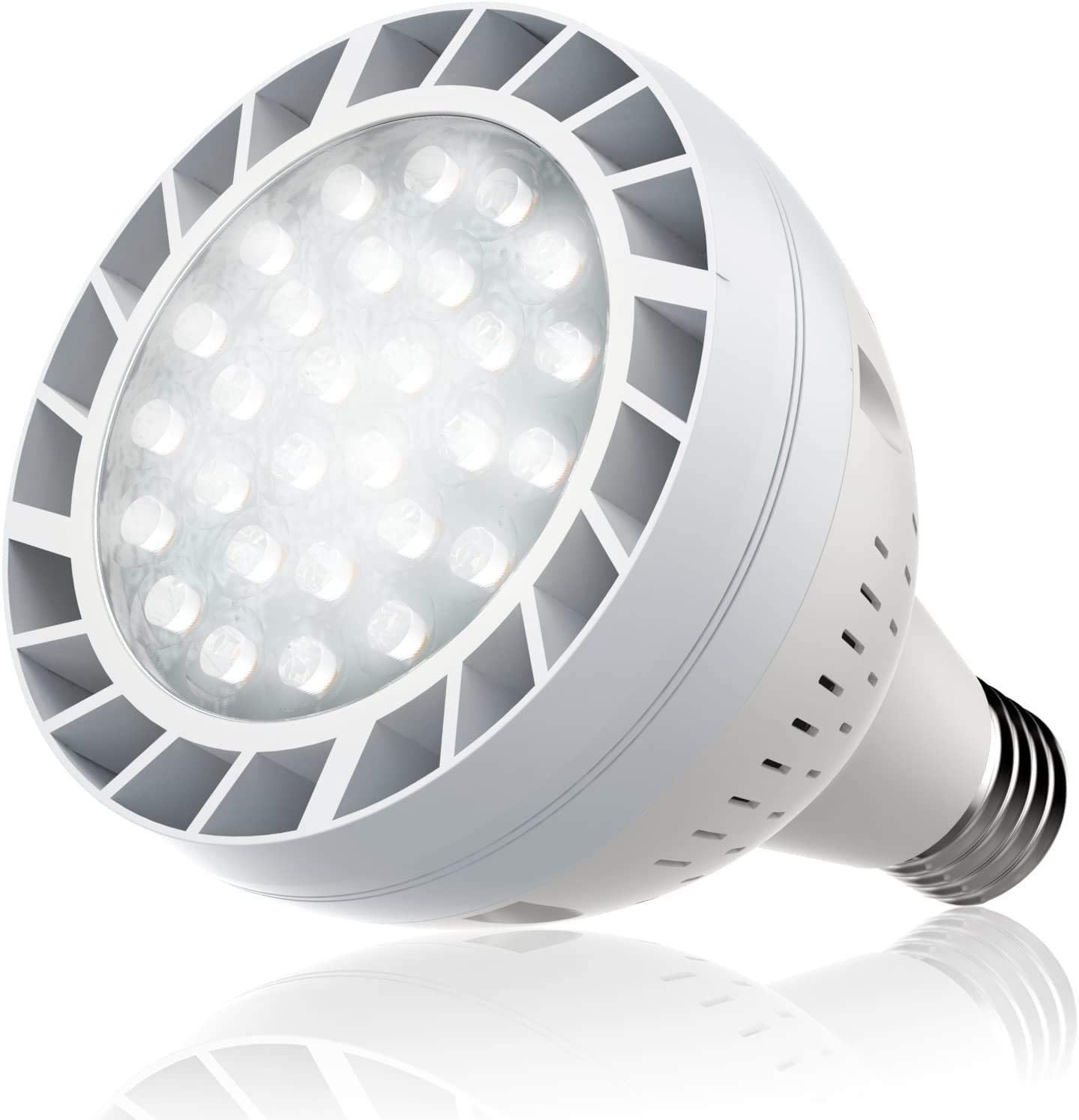 Bonbo LED Pool Bulb White Light 120V 65W 6500K Daylight White E26