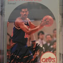 90 Hoops CTS "Hot Rod" Williams AUTO!