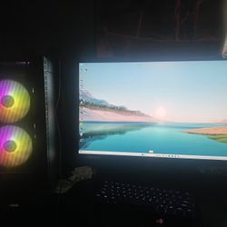 Gaming pc+ Monitor
