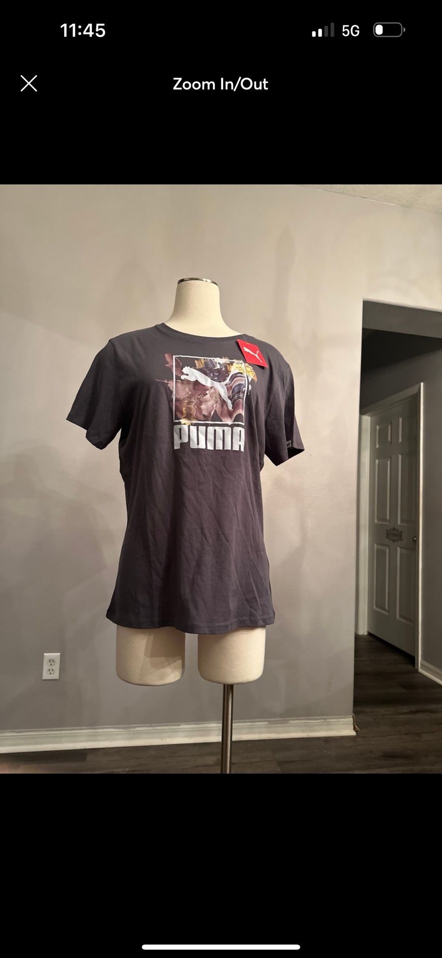 Puma T-shirt, size large new with tags