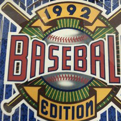 Upper Deck 1992 Baseball Card Edition The Collectors Choice