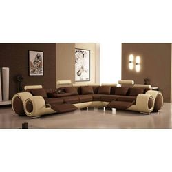 Leather sectional sofa brand new free delivery