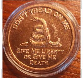 DON'T TREAD ON ME COPPER BULLION