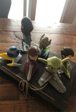 Intake Star Wars Bobble head figurines.