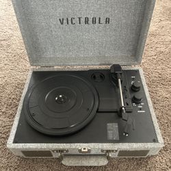  Victrola portable suitcase record Player 