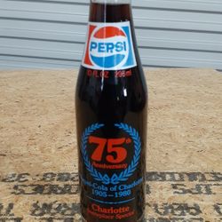 75th Anniversary Edition Pepsi bottle