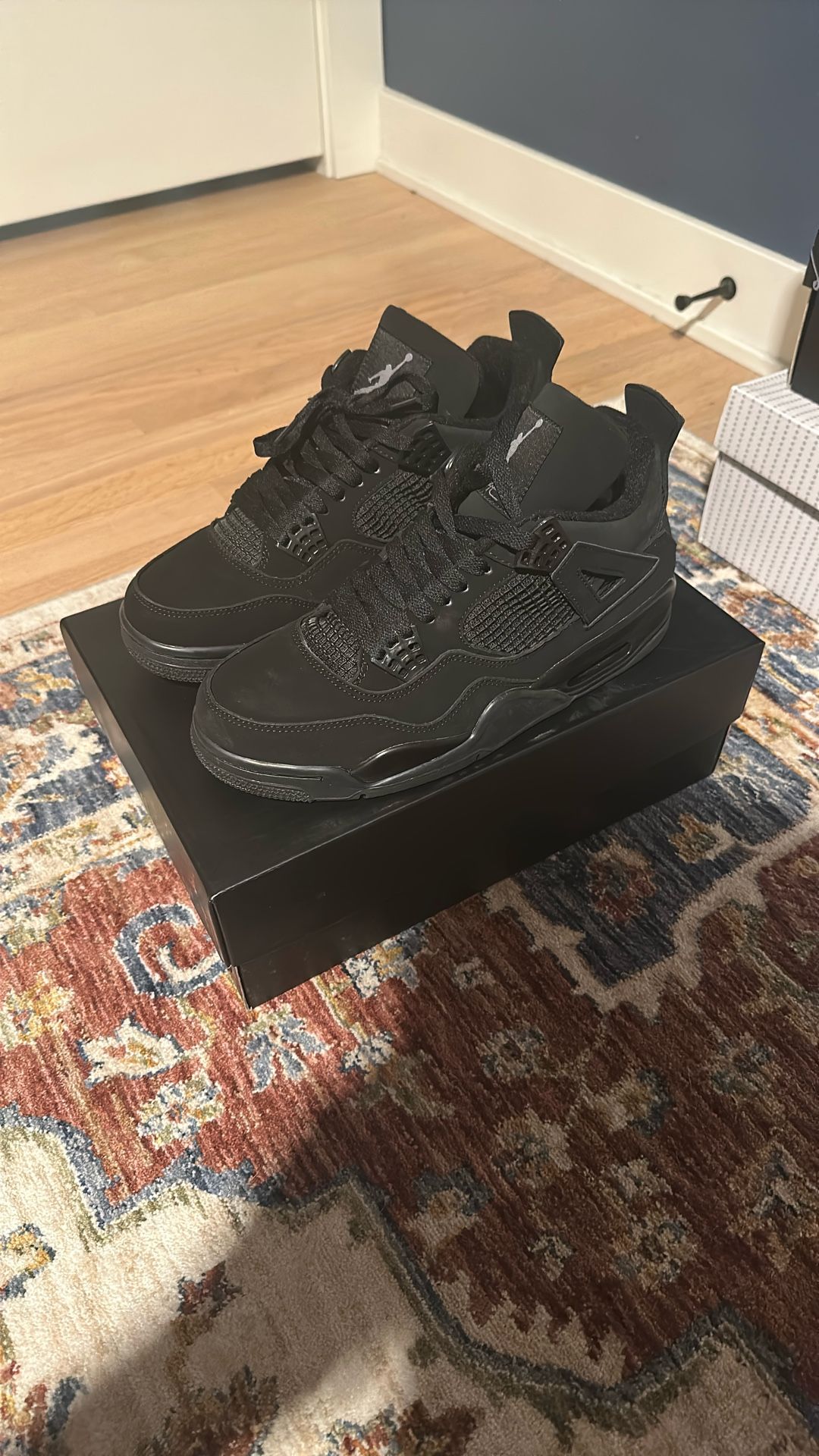 Jordan 4 Retro 2020 Black Cats Brand New OG Box Size 9.5