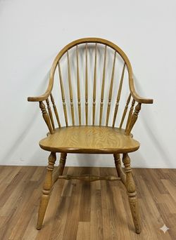 🪑 Classic Wood Windsor Armchair / Captain's Chair 🌳