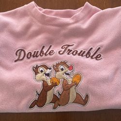 Vintage Disney Embroidered Sweatshirt M