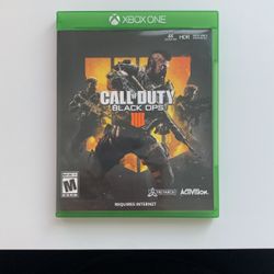 Xbox One Call Of Duty Black Ops