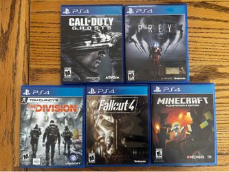 PS4 5 Game Lot