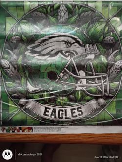 Philadelphia Eagles diamond art complete kit