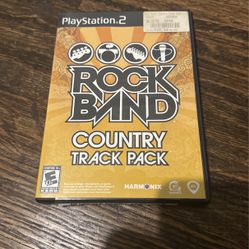 PS2 Rock Band country