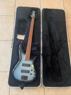 Ibanez SR250 Active Bass (Mint) w/ Fender Bass Hardshell Vintage Case
