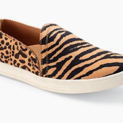 Women's Slip On Tiger Print Shoes
