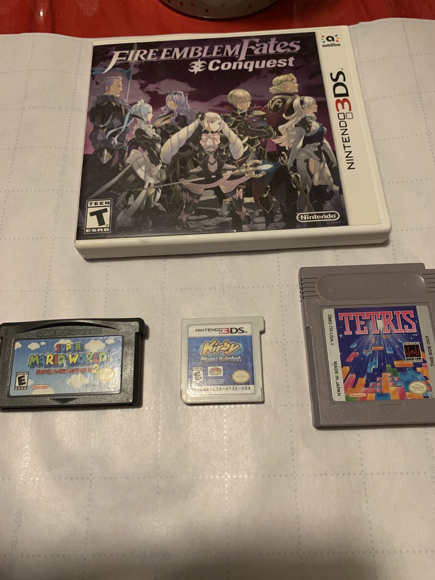 3DS/GameBoy Games
