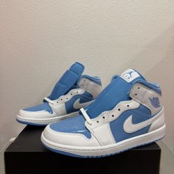 Nike Air Jordan 1 Mid Legend Blue shoe FZ2142-114