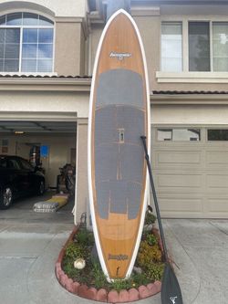 Stand Up Surfboard Paddle Board 11' (SUP) + Paddle and Leash