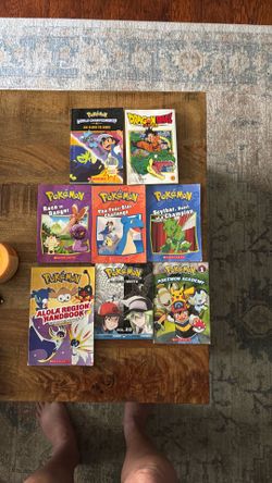 Pokémon/Dragonball books