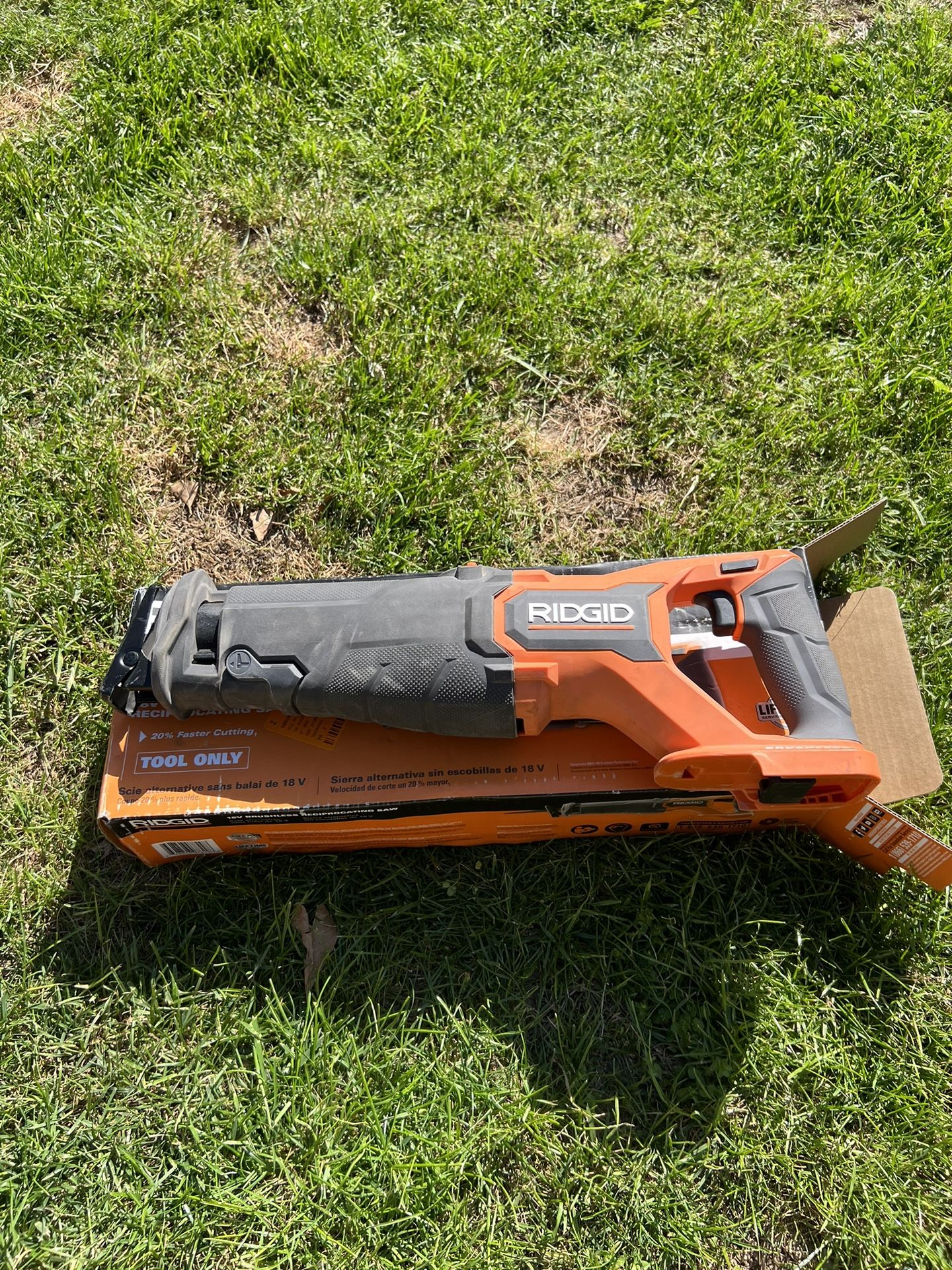 Ridgid Sawzall 18v