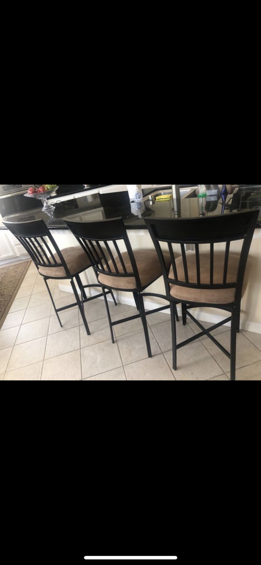 3 kitchen stools standard $100