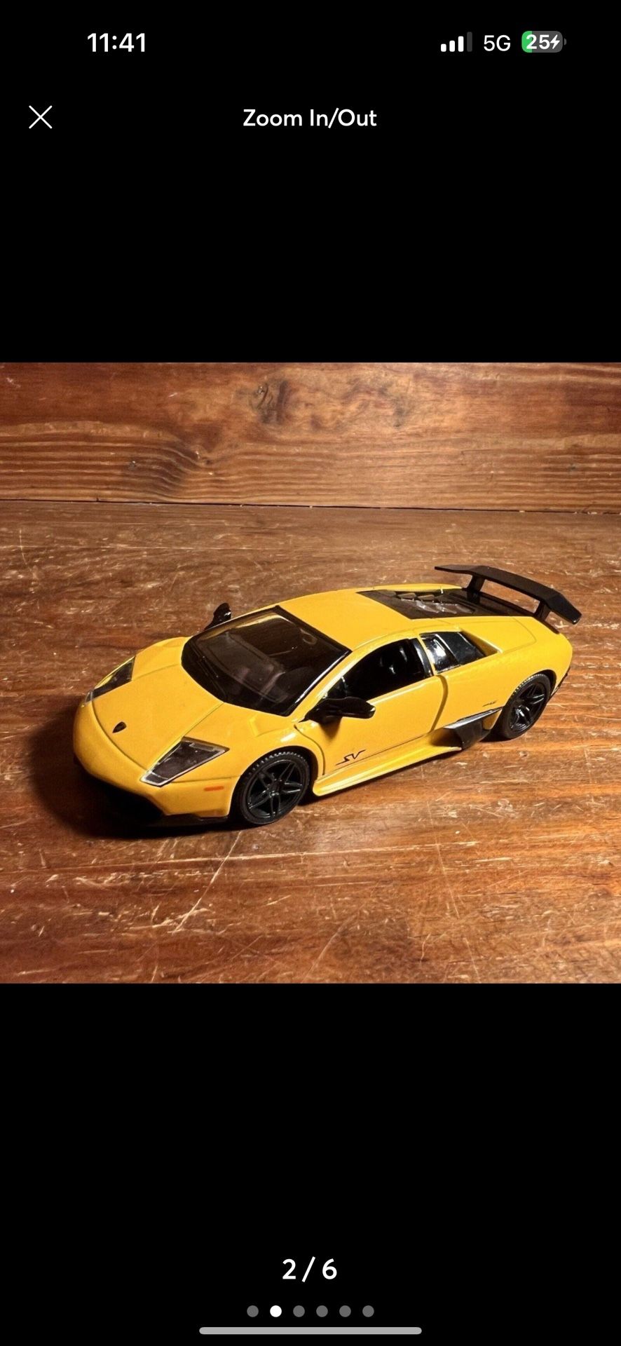 1:36 Lamborghini Murcielago LP670-4 SV Model Car Diecast Vehicle
