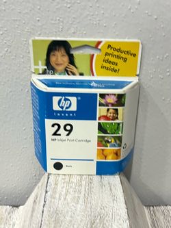 Genuine HP 29 Black Inkjet Print Cartridge 51629A New Boxed Exp 04/2006
