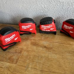 Milwaukee 25 Ft Tape Measures
