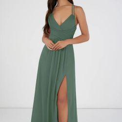 AZAZIE FARREN - Bridesmaid Dress In Eucalyptus for Sale in Escondido, CA -  OfferUp