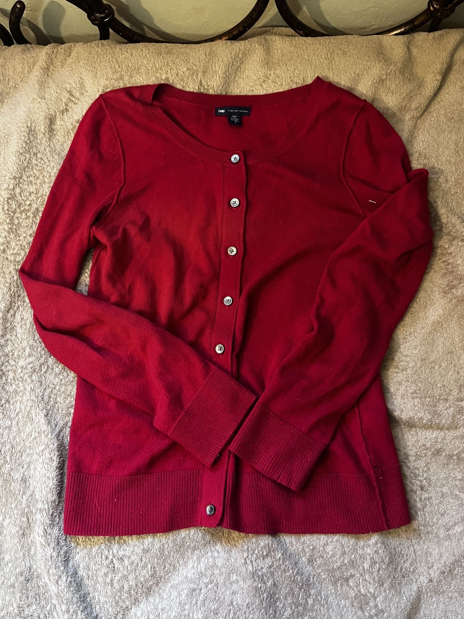 Vintage Red Gap Cardigan 