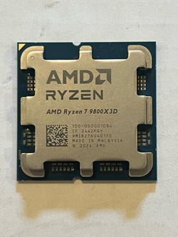 AMD Ryzen 7 9800X3D Zen 5 8-Core 5.2GHz - AM5