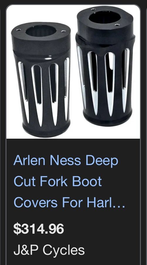 Harley Davidson Fork Boot Covers