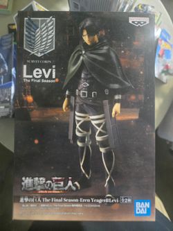 Banpresto Attack on Titan Levi Figure Final Season