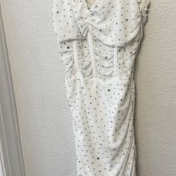 White Windsor Dress Size XS