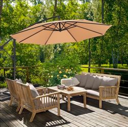 11 ft new in box patio table set with base