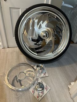 26 inch billet with steering wheel