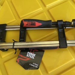 New 2pc F Clamp Set 