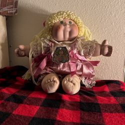 Cabbage Patch Applause Doll 16in Limited Edition Porcelain Georgia Dee 1985 VTG 