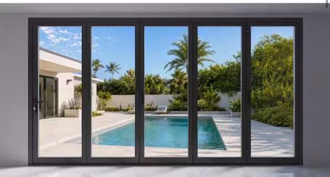 Folding Aluminum Bi-Fold Patio Door