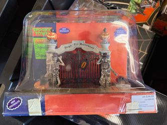 Lemax Halloween Village Accessories