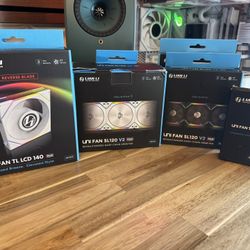 Lian Li Uni Fans, SL V2 And TL LCD