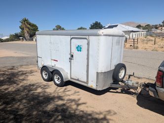 6x12 Enclosed Trailer